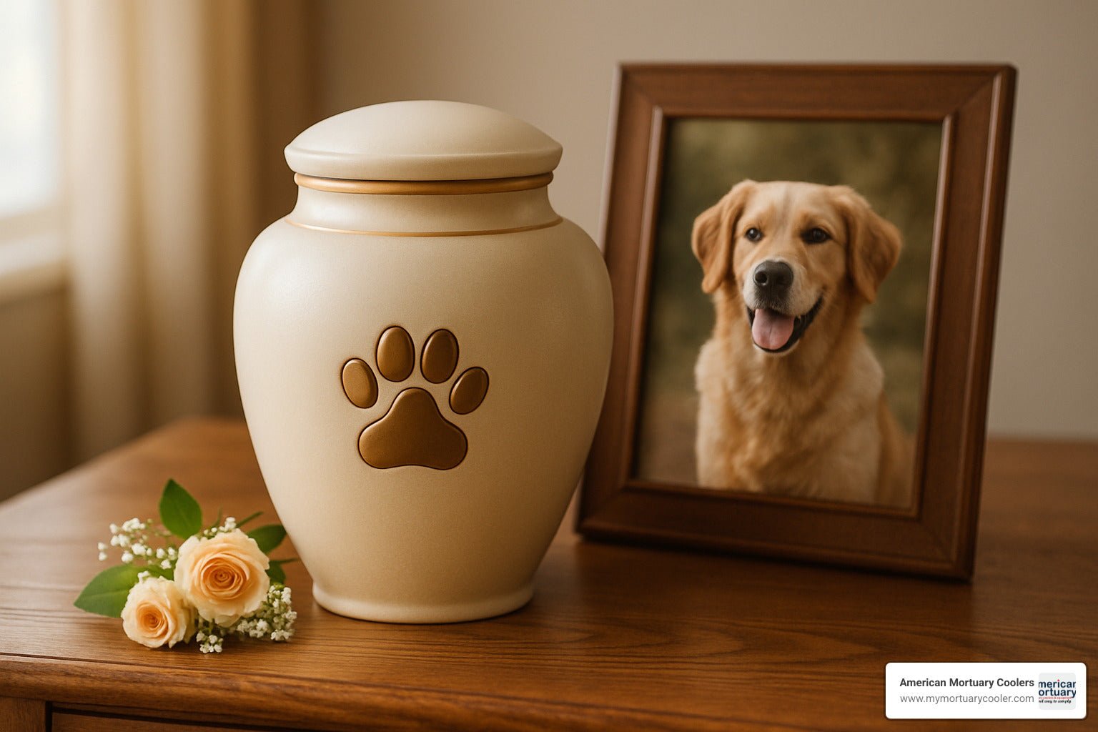 The Ultimate Guide to Choosing Cremation Urns for Dogs - American Mortuary Coolers & Equipments The Ultimate Guide to Choosing Cremation Urns for Dogs - American Mortuary Coolers & Equipments